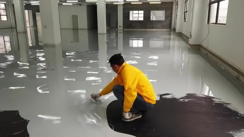 佛山防腐防静电地坪,防腐防静电自流平地坪